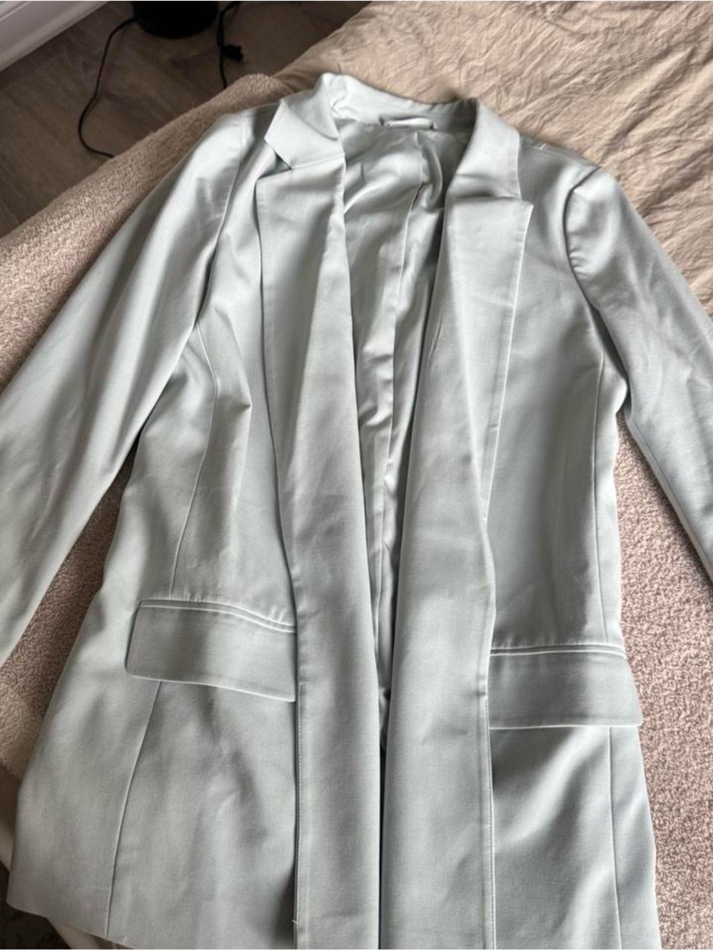Tailored Light Blue All Saints Blazer